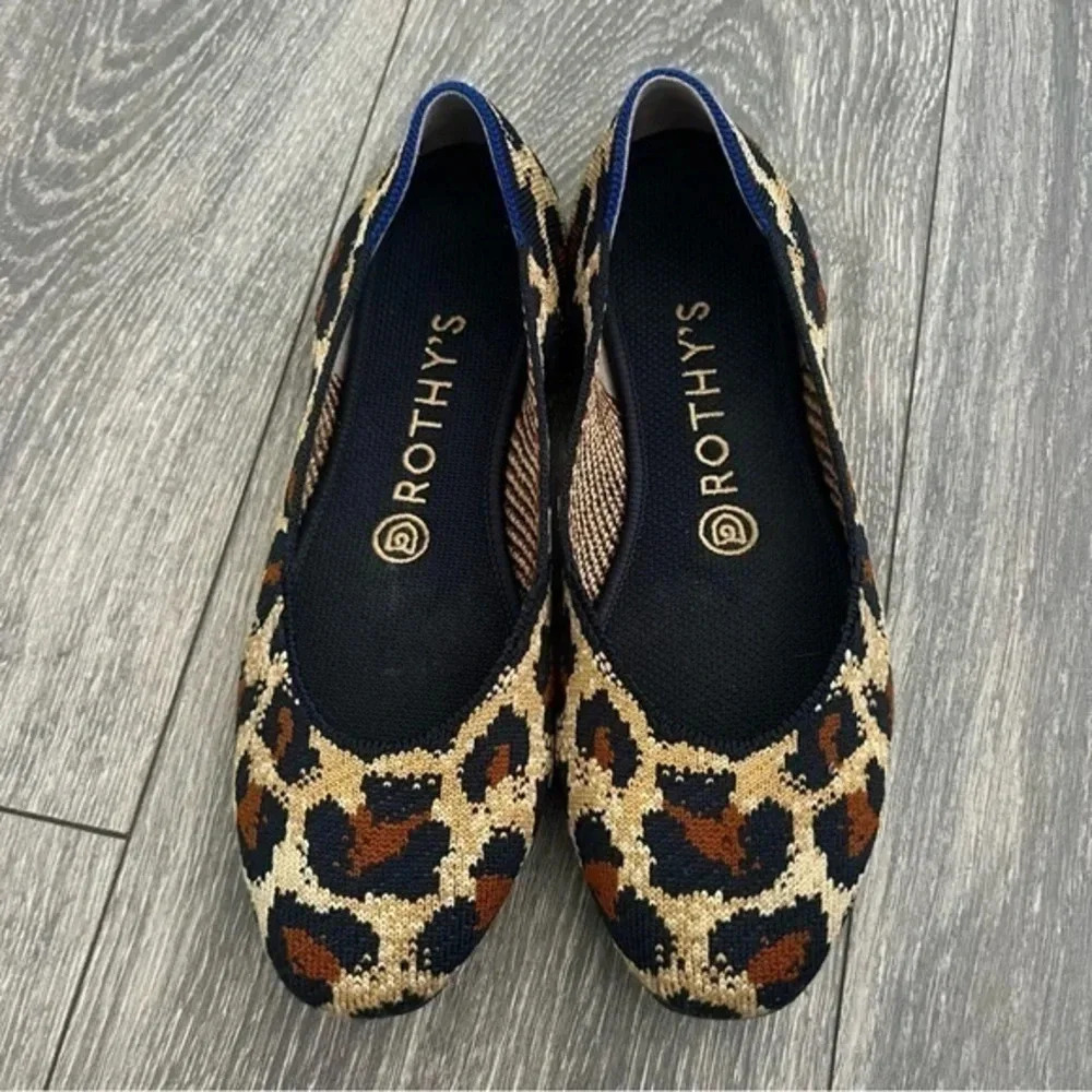 Rothy's The Square Big Cat Textile Flat Comfort Shoes Women’s